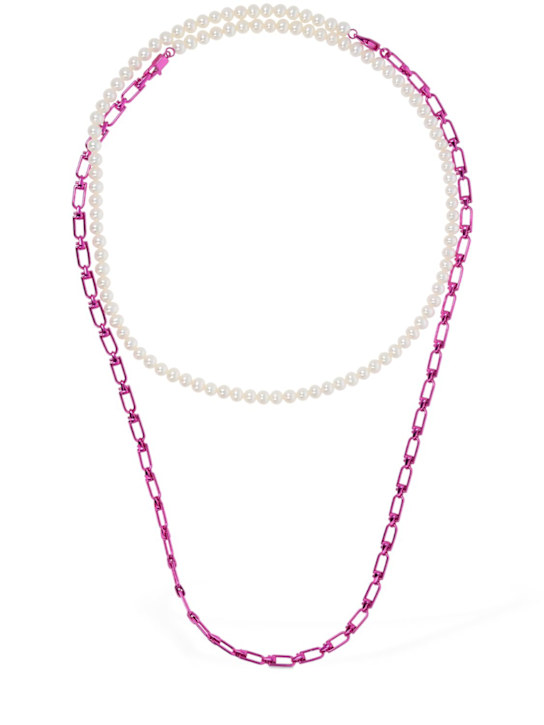 Luisaviaroma Collana Reine a catena con perle