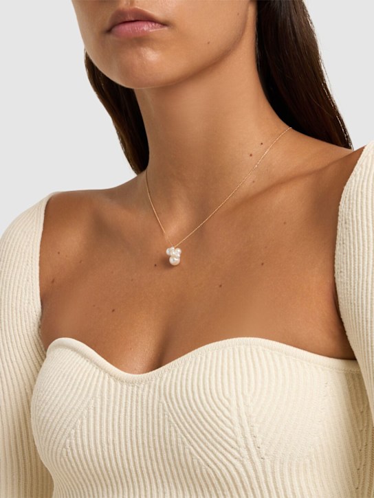 Luisaviaroma CollanaBisou Simple 14kt Con Perle