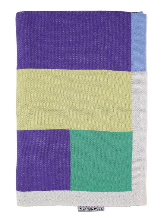 Luisaviaroma Coperta Aubette in maglia di cotone