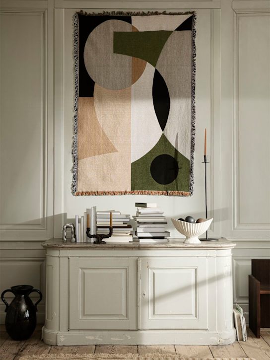 Luisaviaroma Coperta Entire Tapestry In Cotone