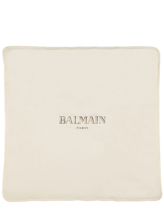 Luisaviaroma Coperta in jersey di cotone / logo