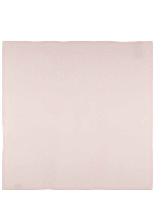 Luisaviaroma Coperta In Lana GG Supreme Jacquard