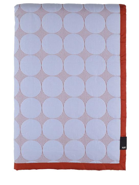 Luisaviaroma Copriletto Mega Dot in misto cotone