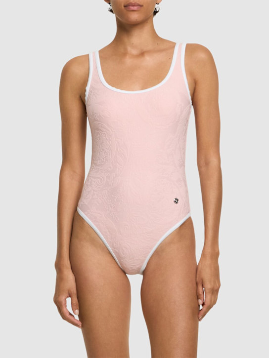 Luisaviaroma Costume Intero In Jacquard Barroco
