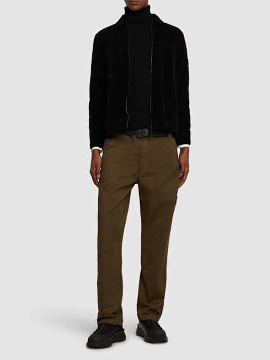 Luisaviaroma Cotton Zip Overshirt