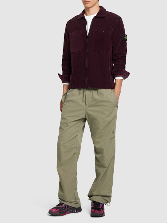 Luisaviaroma Cotton Zip Overshirt