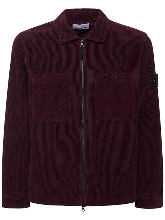 Luisaviaroma Cotton zip overshirt