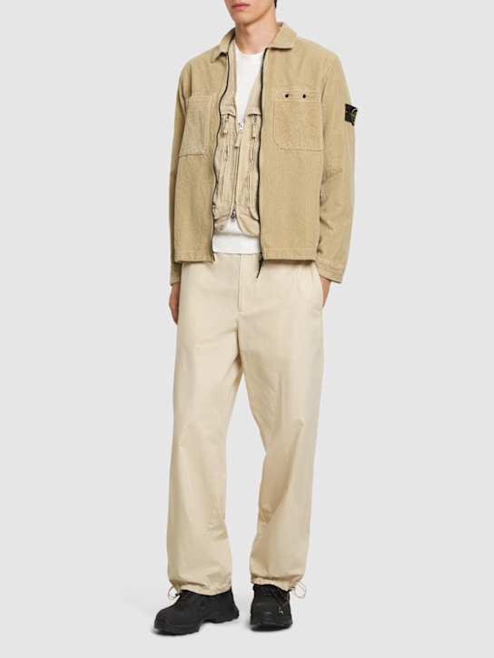 Luisaviaroma Cotton Zip Overshirt