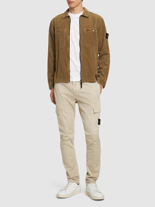 Luisaviaroma Cotton Zip Overshirt