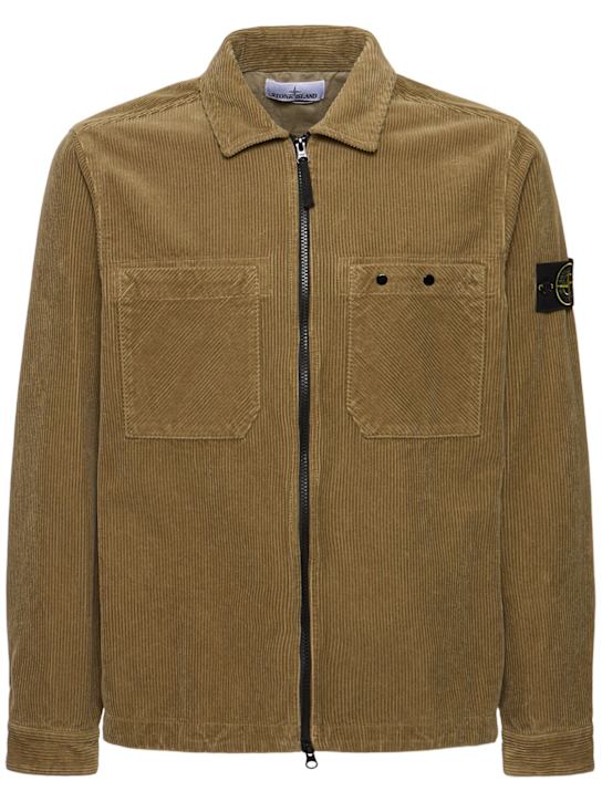 Luisaviaroma Cotton zip overshirt