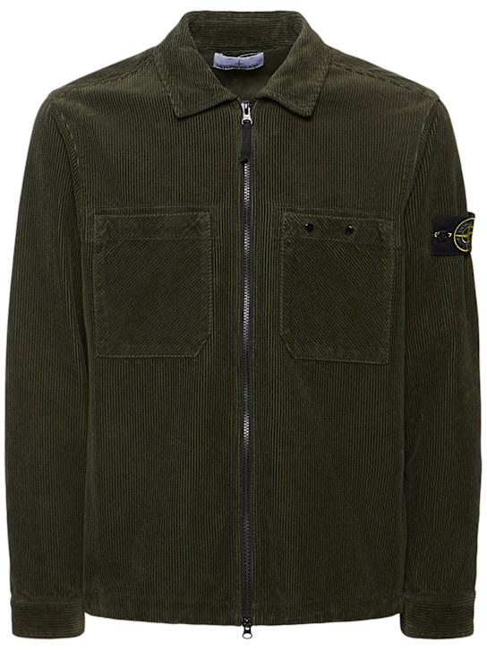Luisaviaroma Cotton zip overshirt