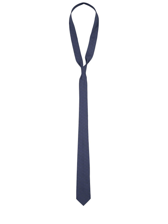 Luisaviaroma Cravatta in lyocell 6.5cm
