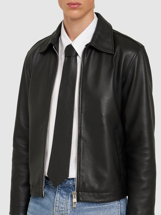 Luisaviaroma Cravatta In Pelle