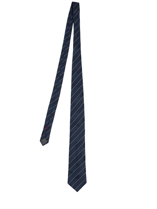 Luisaviaroma Cravatta in seta chevron