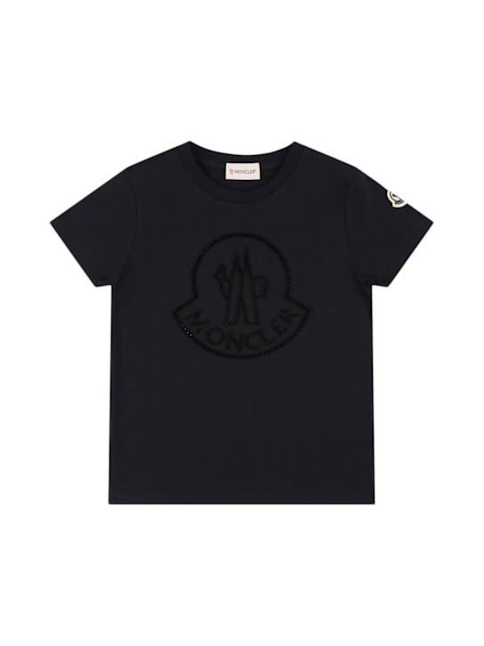 Luisaviaroma Crystal logo cotton t-shirt