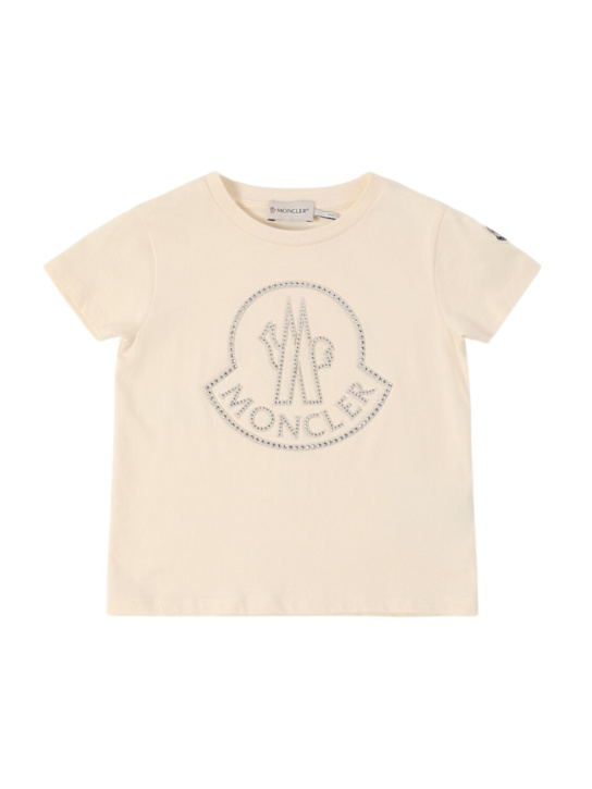 Luisaviaroma Crystal logo cotton t-shirt