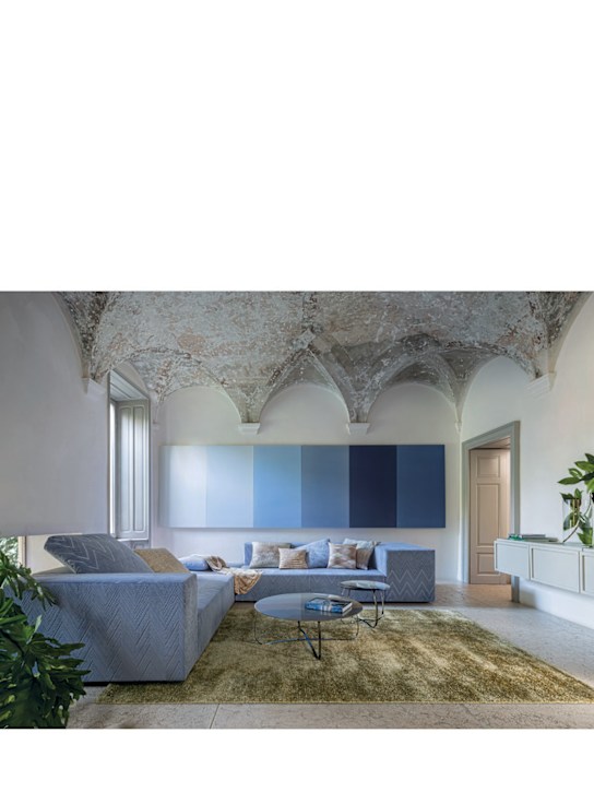 Luisaviaroma Cuscino Basel In Velluto Di Cotone
