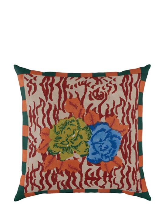 Luisaviaroma Cuscino Indian Tiger Red