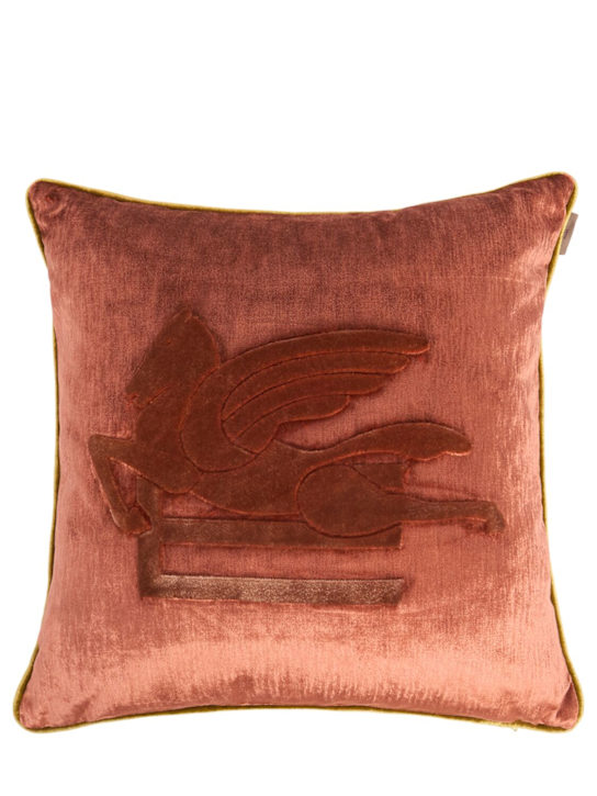 Luisaviaroma Cuscino New Pegaso con ricamo