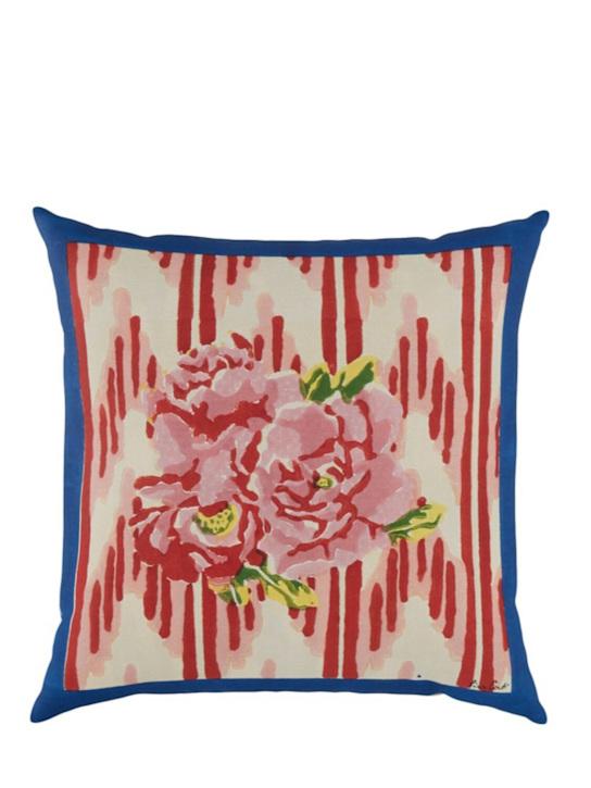 Luisaviaroma Cuscino Nina Rose Blue