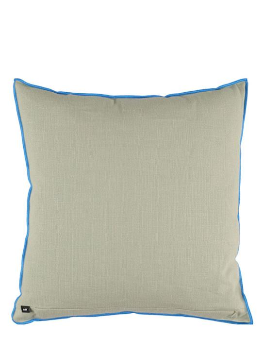 Luisaviaroma Cuscino Outline In Lino E Cotone