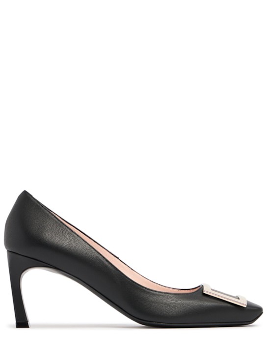 Luisaviaroma Décolleté Belle Vivier in pelle 70mm