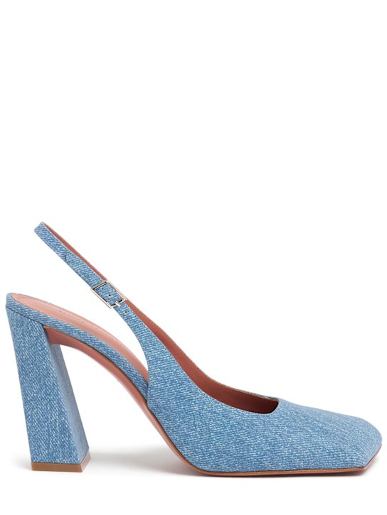 Luisaviaroma Décolleté Charlotte in denim 95mm