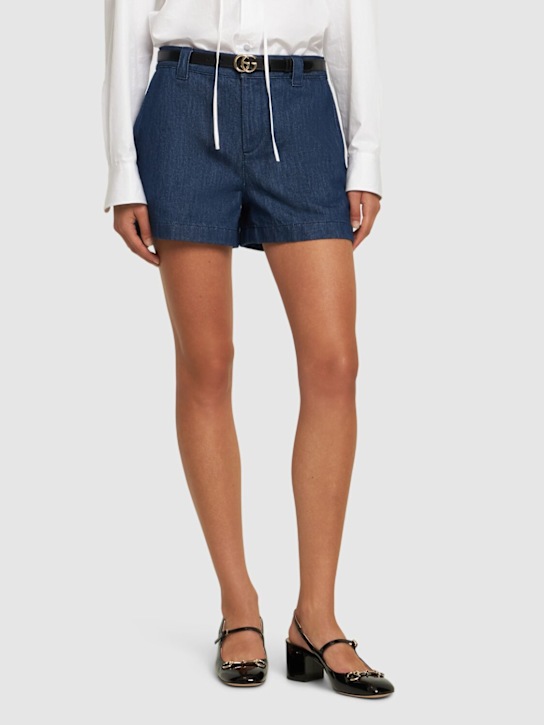 Luisaviaroma Décolleté Horsebit In Pelle 55mm