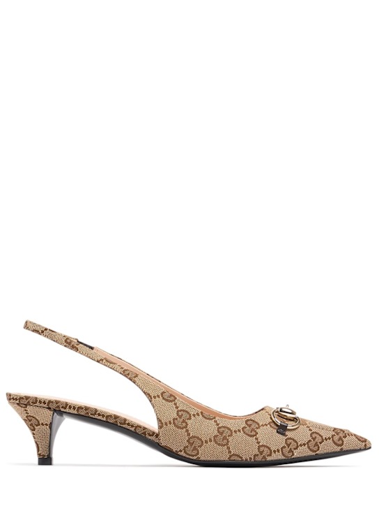 Luisaviaroma Décolleté in tela con GG 45mm