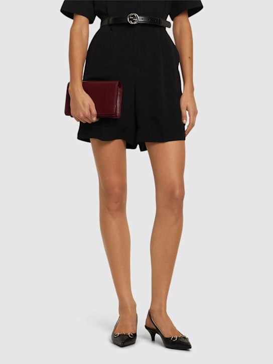 Luisaviaroma Décolleté Morsetto In Pelle 45mm