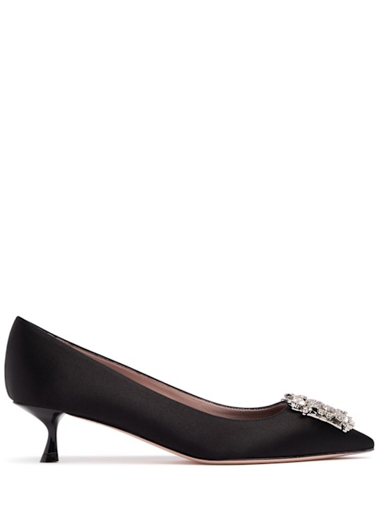 Luisaviaroma Décolleté RV Bouquet in raso 45mm