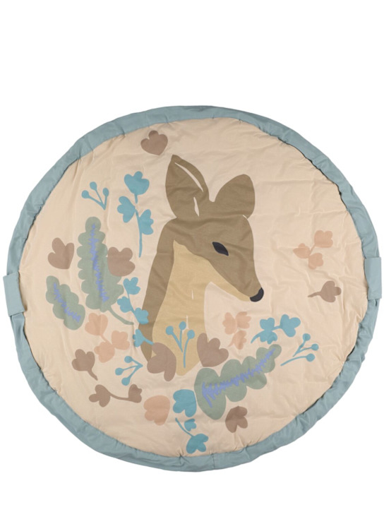 Luisaviaroma Deer printed baby playmat
