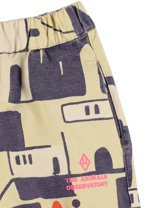 Luisaviaroma Elephant Printed Cotton Pants