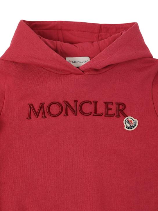 Luisaviaroma Embroidered Logo Cotton Hoodie