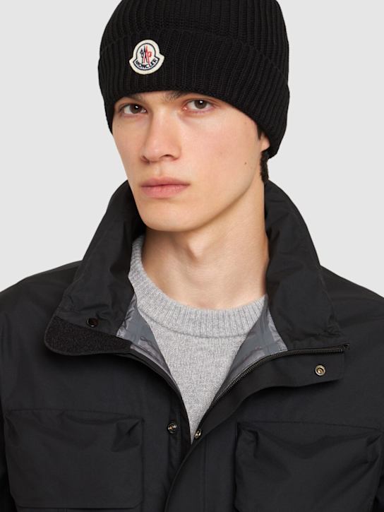 Luisaviaroma Embroidered Monogram Cotton Beanie