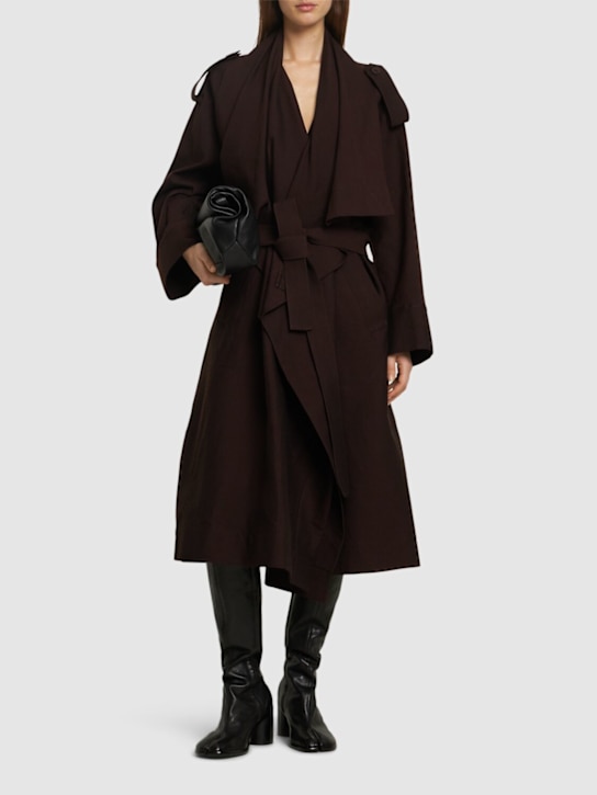 Luisaviaroma Enclothe Washi Wool Blend Coat