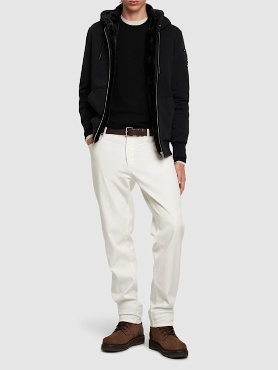 Luisaviaroma Felpa Bunny Con Cappuccio E Zip