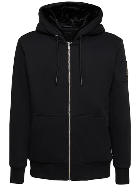 Luisaviaroma Felpa Bunny con cappuccio e zip