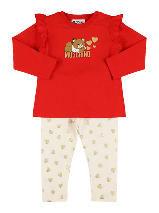 Luisaviaroma Felpa e leggings in cotone