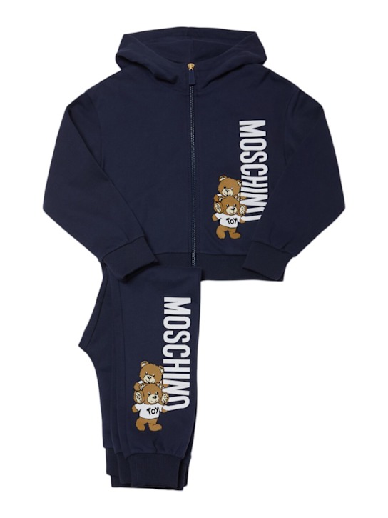 Luisaviaroma Felpa e pantaloni in jersey di cotone