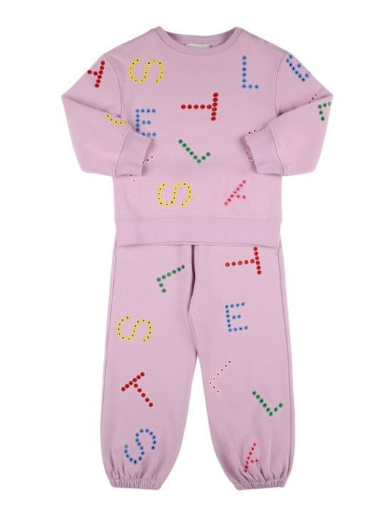 Luisaviaroma Felpa e pantaloni in pile di cotone