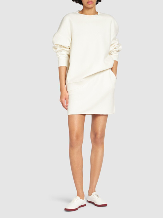Luisaviaroma Felpa Elvira In Jersey Di Misto Lana