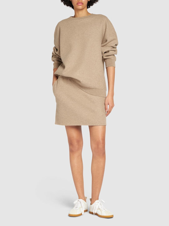 Luisaviaroma Felpa Elvira In Jersey Di Misto Lana