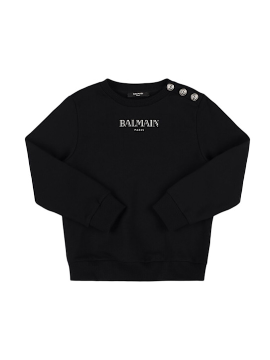 Luisaviaroma Felpa girocollo in cotone con logo