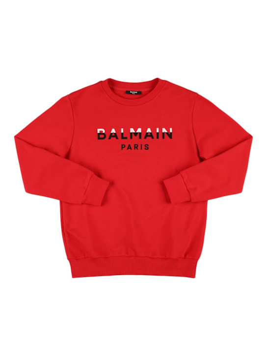 Luisaviaroma Felpa girocollo in cotone con logo