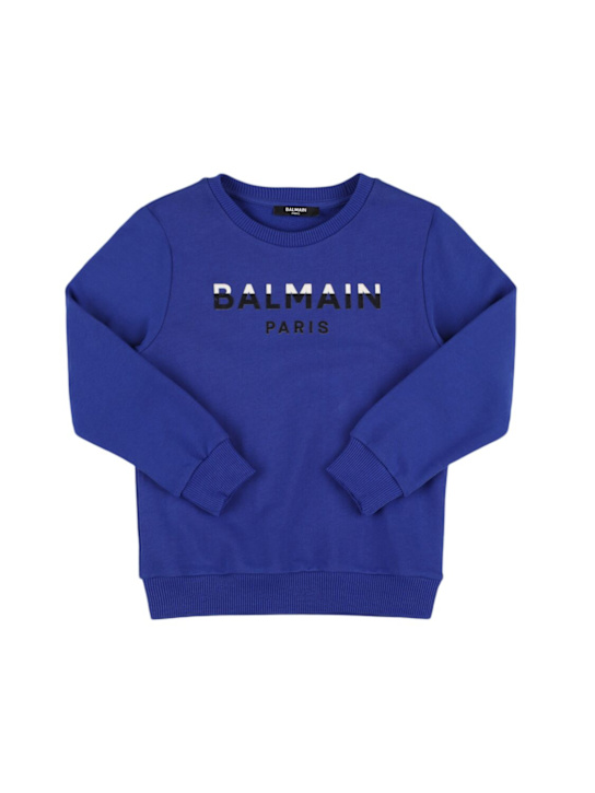 Luisaviaroma Felpa girocollo in cotone con logo