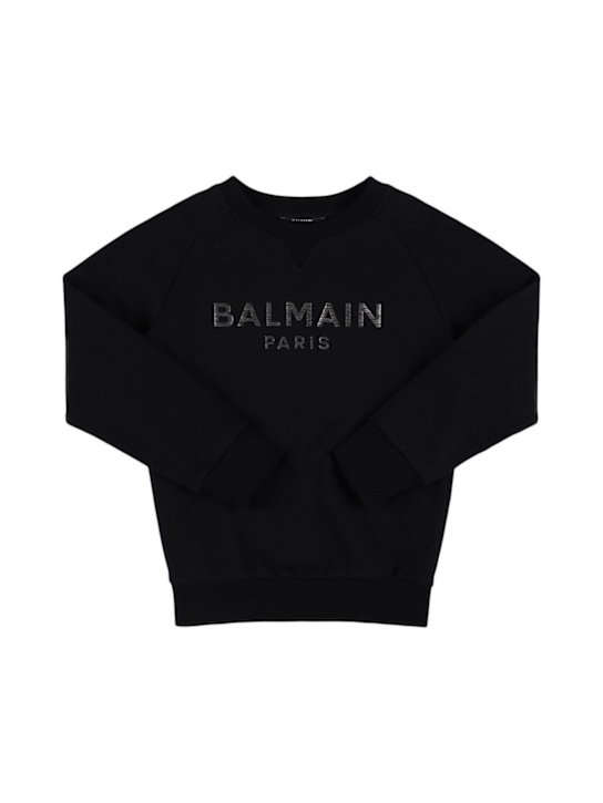 Luisaviaroma Felpa girocollo in cotone con logo