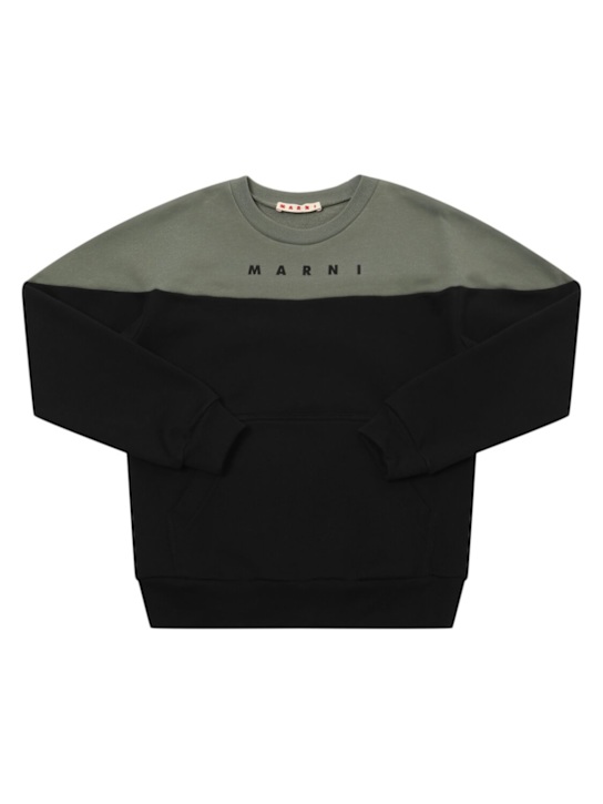 Luisaviaroma Felpa girocollo in cotone con logo