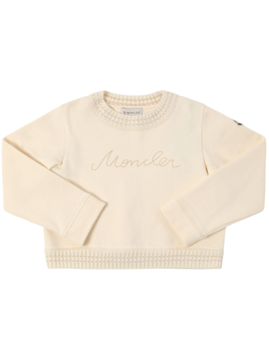 Luisaviaroma Felpa girocollo in cotone e lana