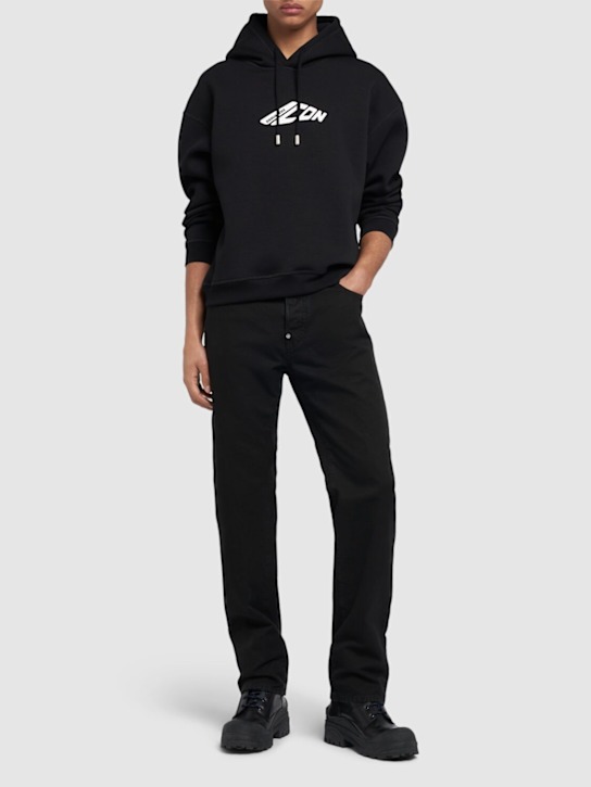 Luisaviaroma Felpa Icon Con Cappuccio E Logo